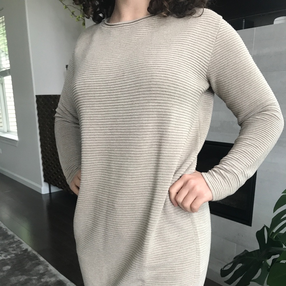 Wilfred Silk + Cashmere Sweater Dress - Picture 2 of 5
